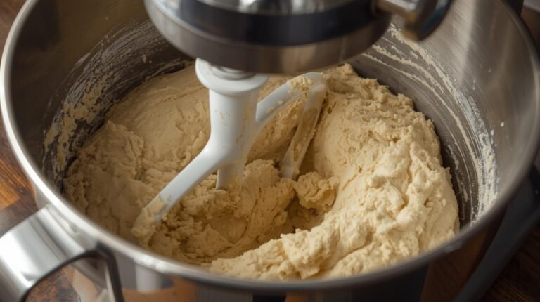 Est ce que tu peux generer une photo de Stand Mixer Bread Dough Home & kitchen scoop