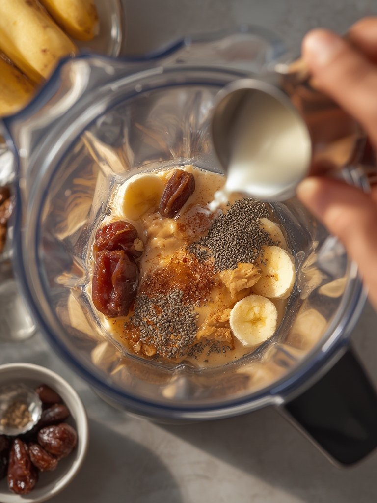 banana date smoothie - Illustration 2