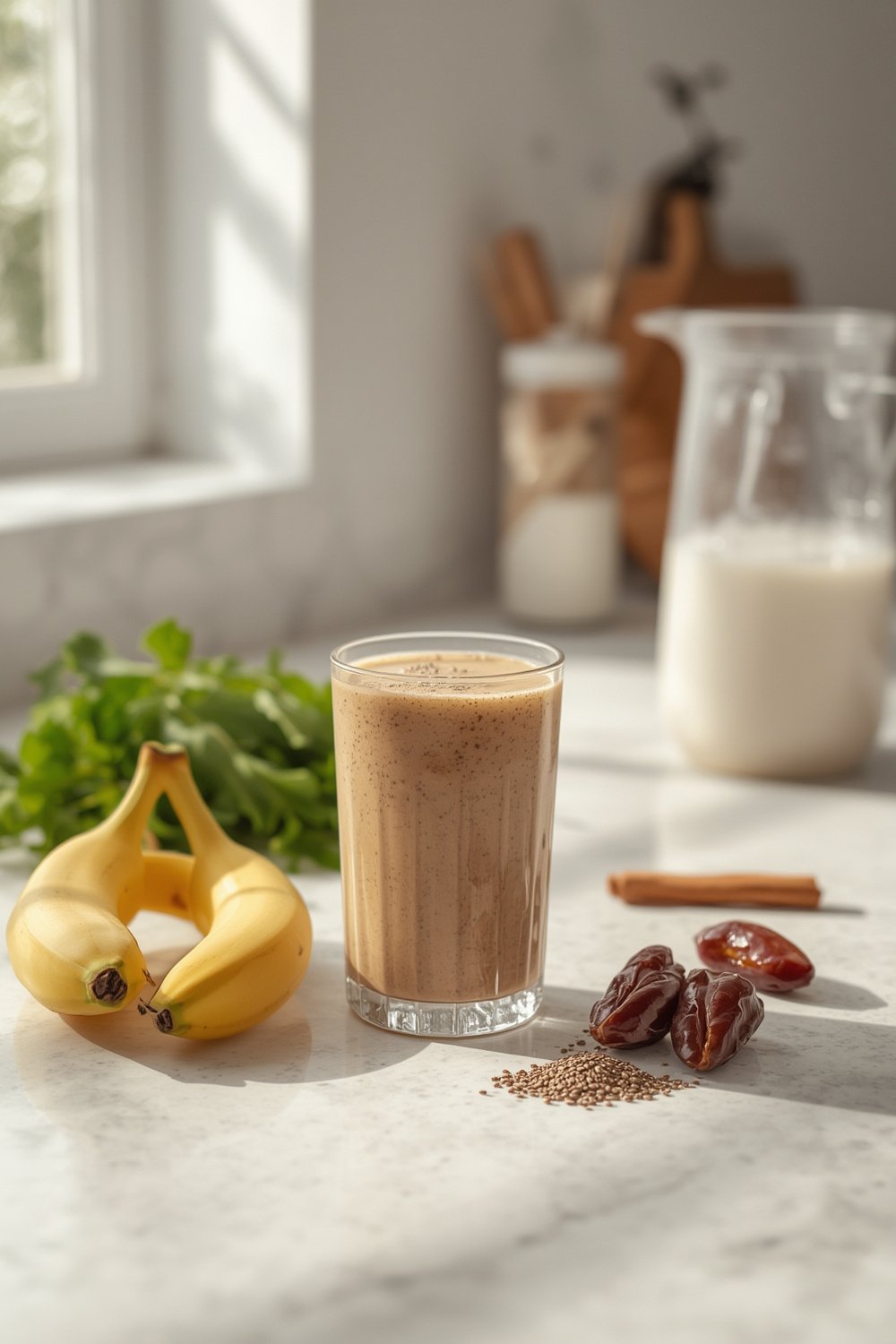 banana date smoothie - Illustration 1