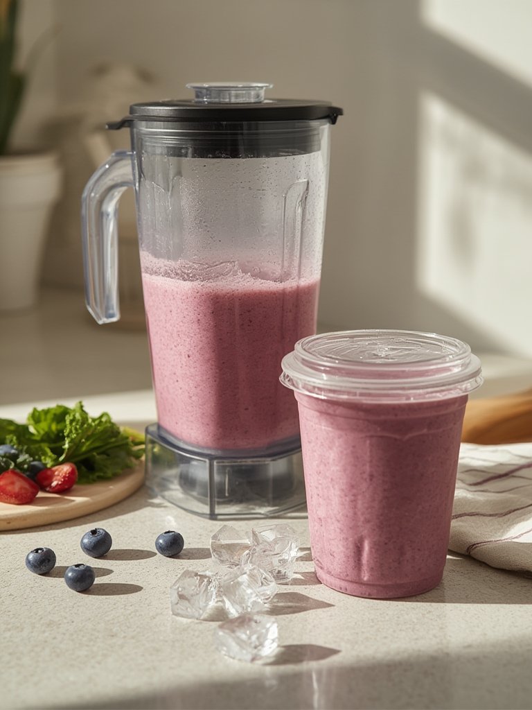 Smoothie Blender in action