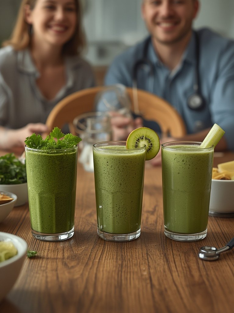 green detox smoothie - Illustration 3