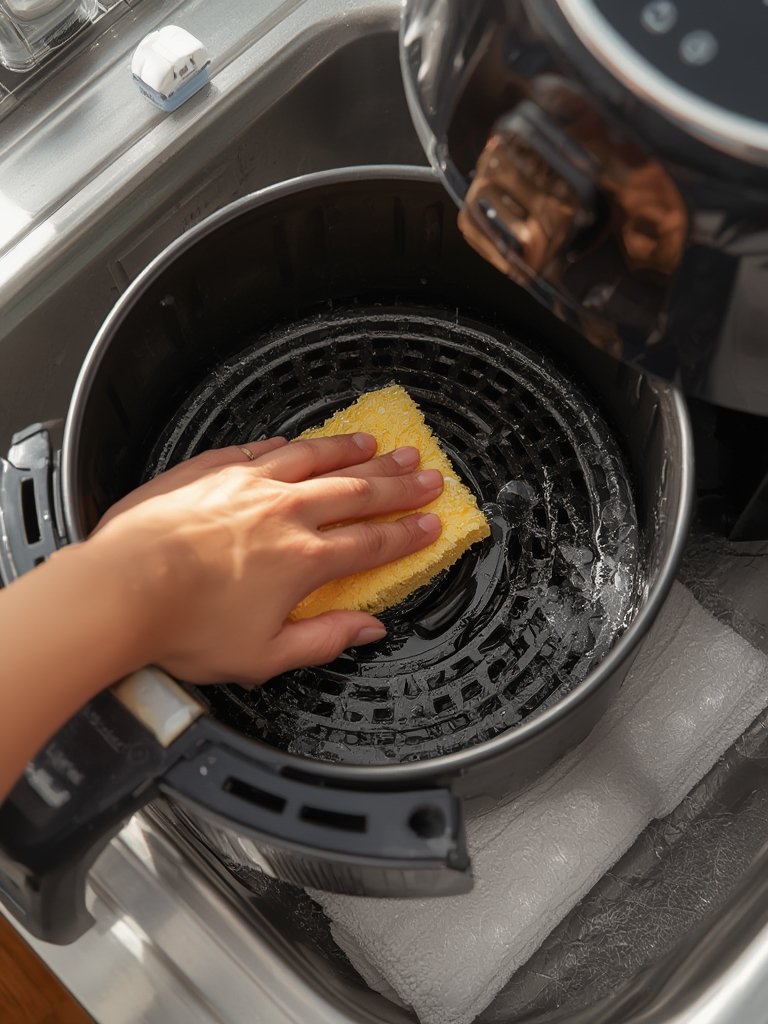 how to clean an airfryer - Illustration 2