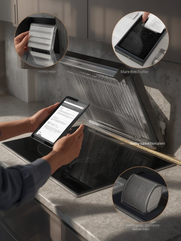 induction cooktop with built-in extraction - Illustration 2