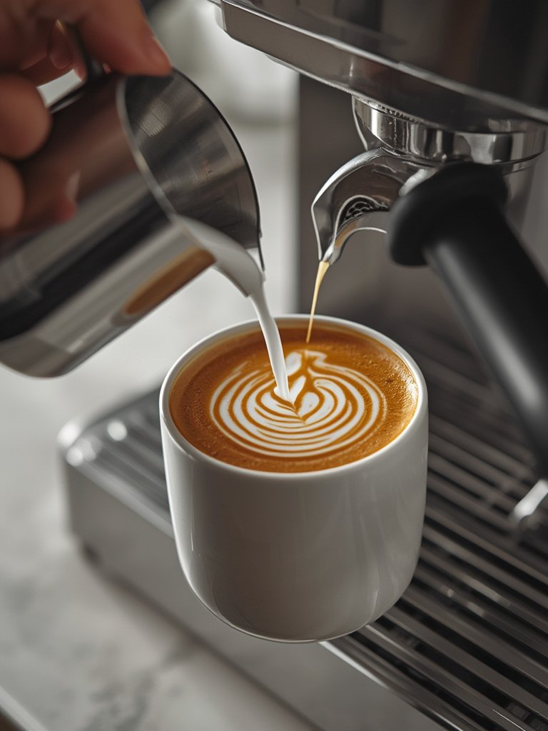 Latte Art At Home: 7 Amazing Ways to Master Latte Art (Proven Guide) 2 latte art at home - Illustration 2