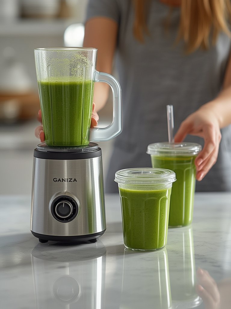 Smoothie Blender in action