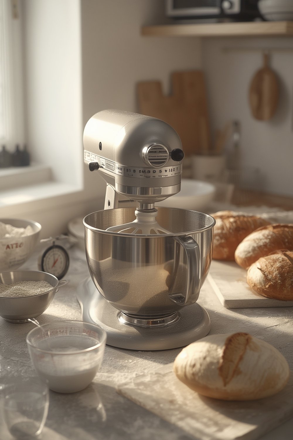 stand mixer bread dough - Illustration 1