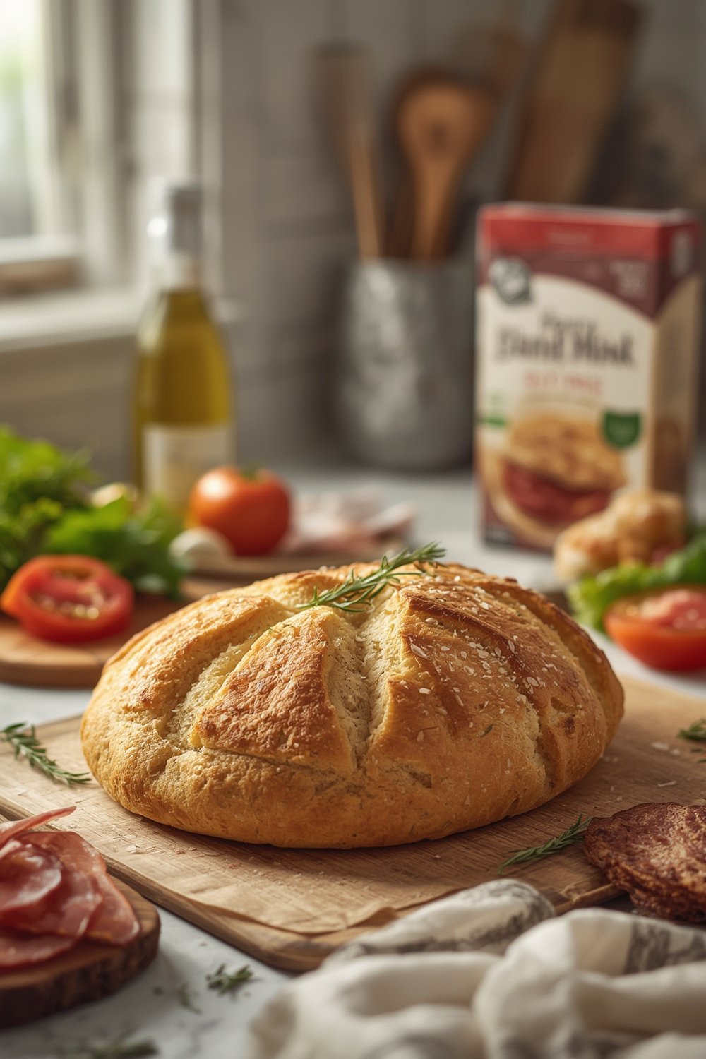 Rosemary Focaccia Bread Mix - Illustration 1