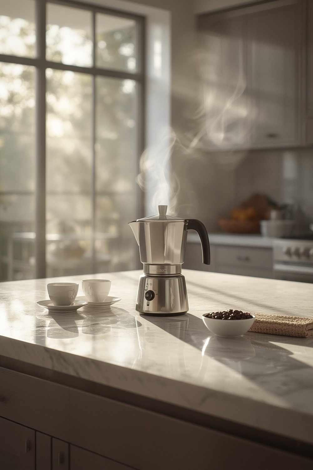 electric percolator product view