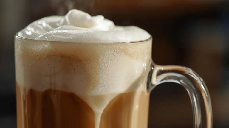 est ce qur tu peux me generer un cold foam latte realistic Home & kitchen scoop