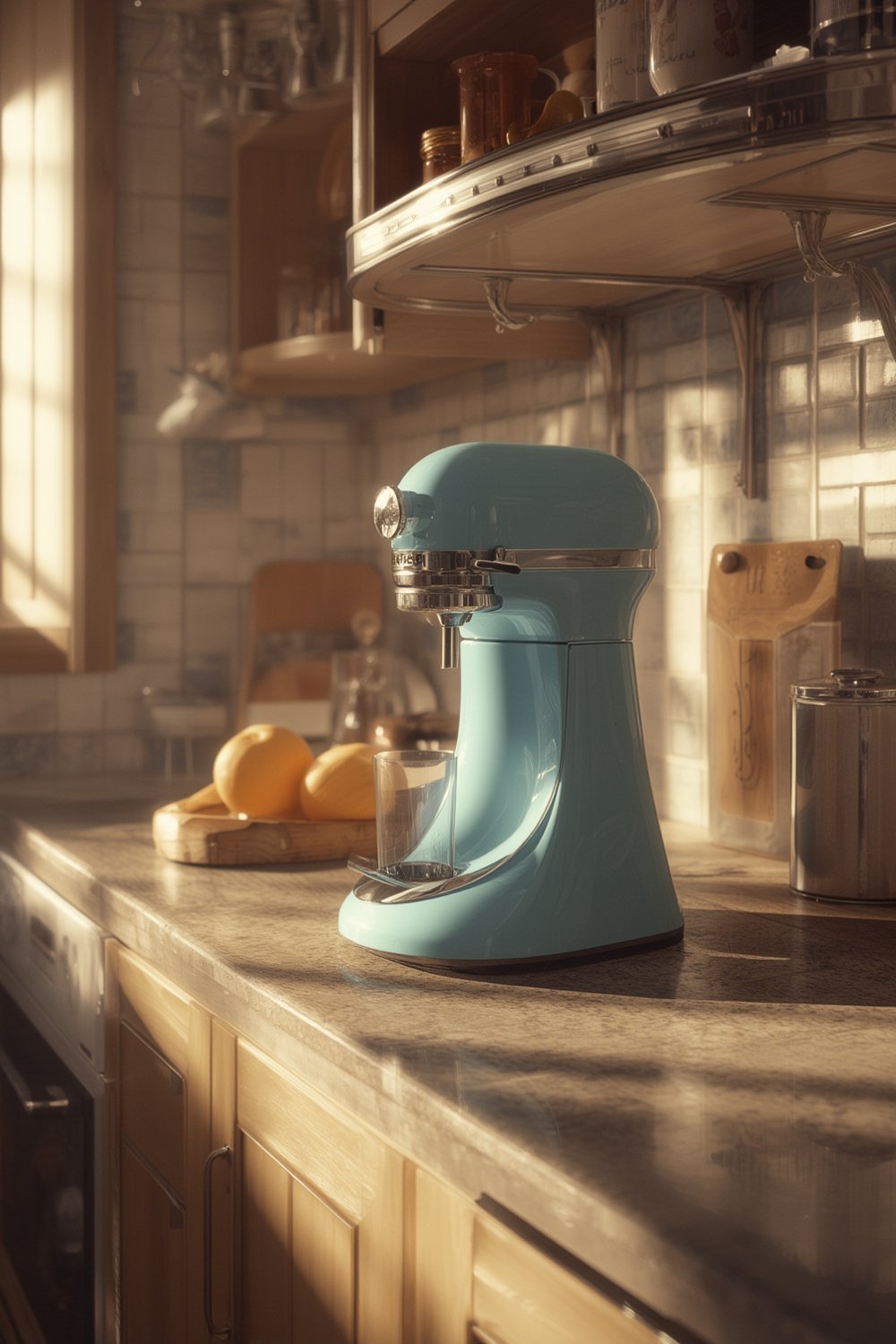 retro blender product view