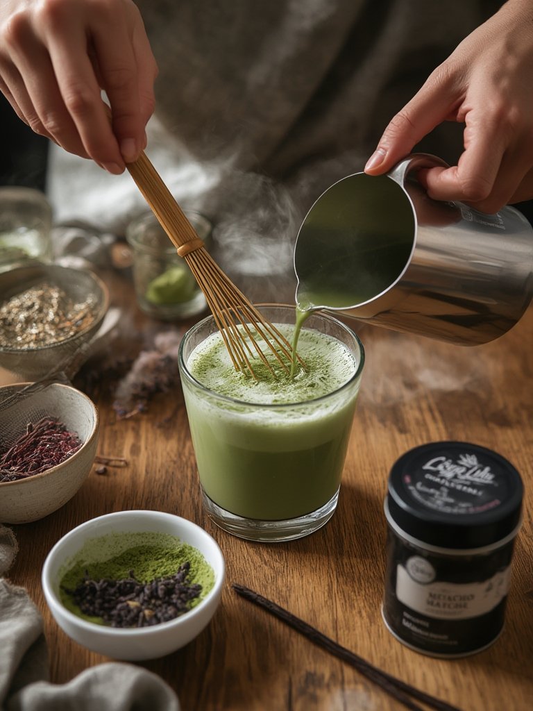 Different matcha latte - Illustration 2