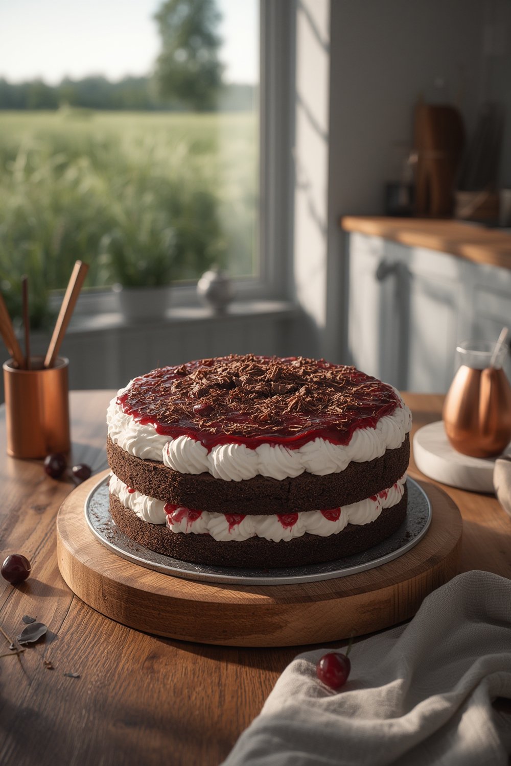 black forest cake - Illustration 1