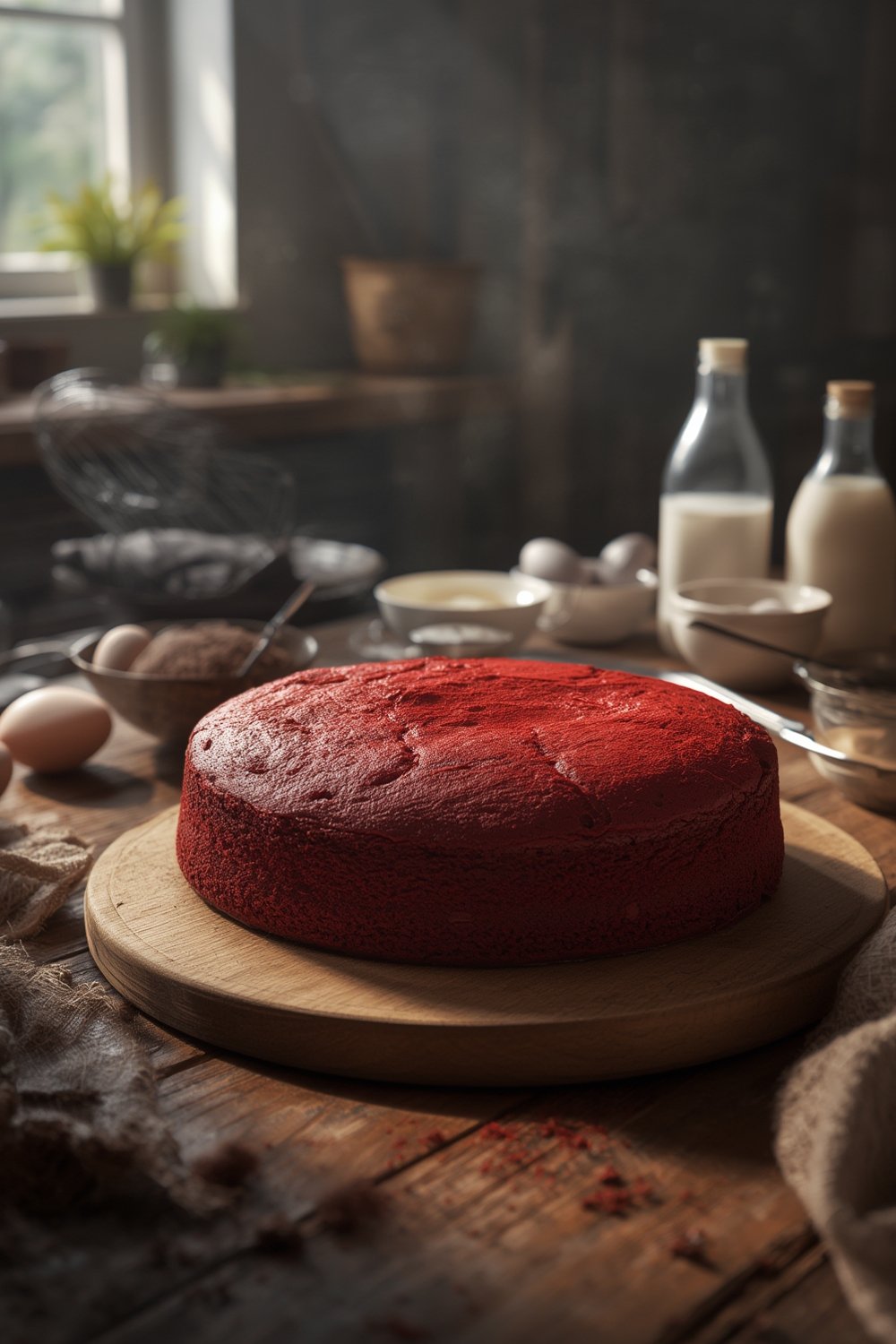 red velvet cake - Illustration 1