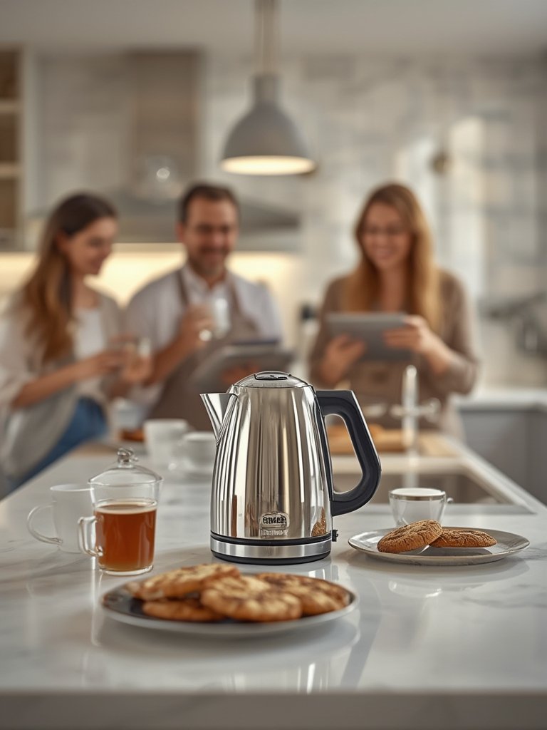 smeg trendy electric kettle - Illustration 3