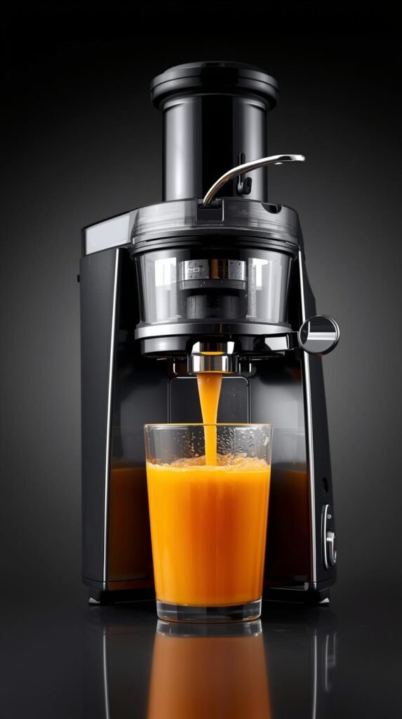 Home 20 product presentation est ce que tu peux me generer une photo de juicer machines avec de jus Home & kitchen scoop